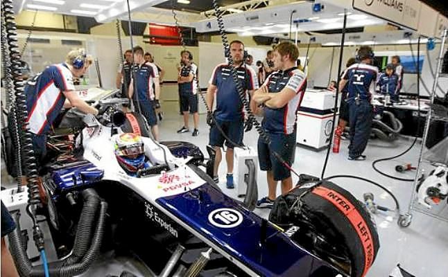 Williams aparca sus entrenamientos hasta la próxima semana por seguridad