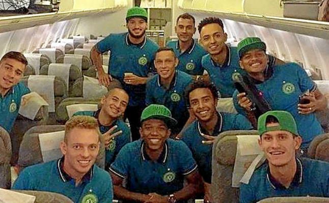 Primer vuelo internacional de Chapecoense tras el fatídico accidente.