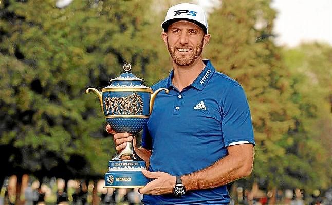 Jon Rahm se codea con Dustin Johnson