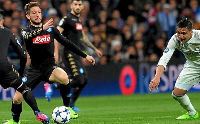 Nápoles-Real Madrid: El infierno de San Paolo mide la fiabilidad del campeón de Europa