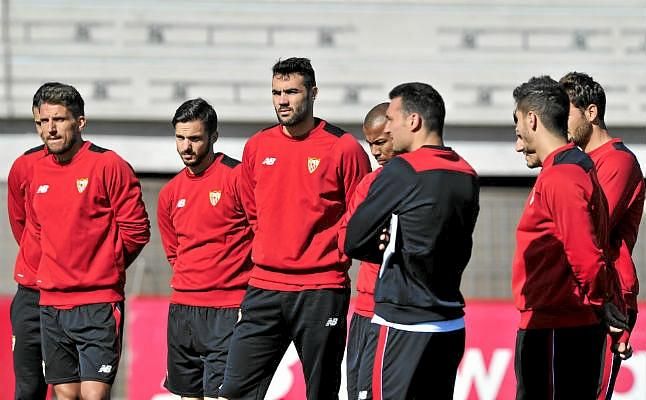 El Sevilla prepara la visita del Leganés tras el último traspiés
