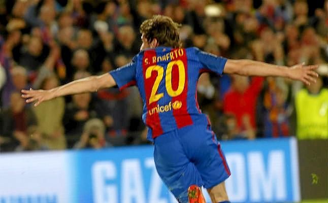 Sergi Roberto, nuevo miembro del club de leyendas culés