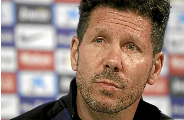 Simeone: "Miramos más a los que tenemos más cerca, los que vienen debajo"