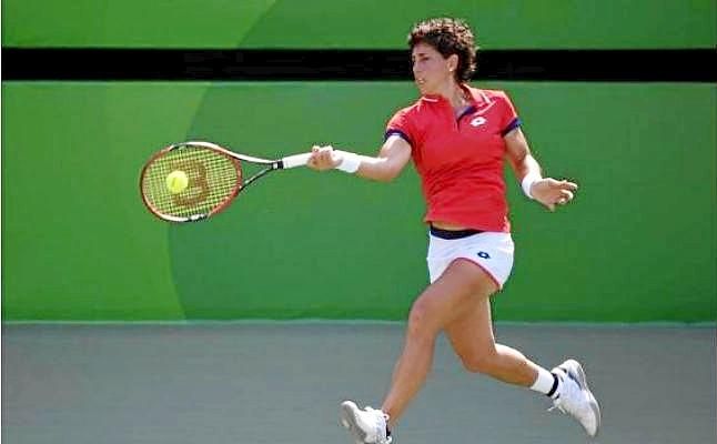 Carla Suárez cae en su debut en Indian Wells
