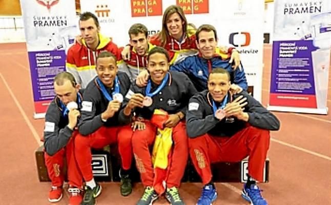 España triunfa en los Europeos Indoor