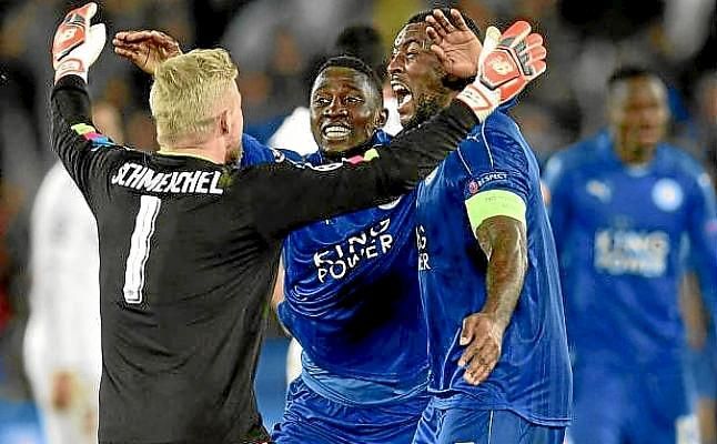El Leicester salva el honor de la Premier League en la Champions
