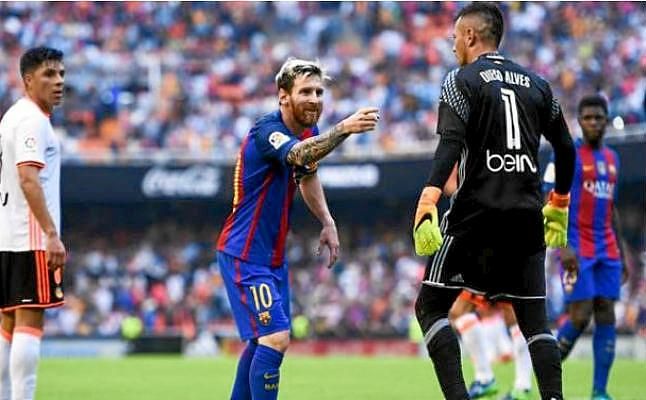 Diego Alves: "Messi, Neymar y Suárez son los tres temibles"