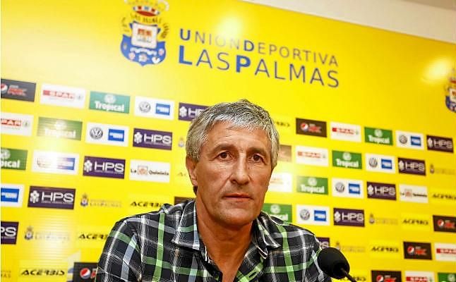 Quique Setién no renovará con la UD Las Palmas