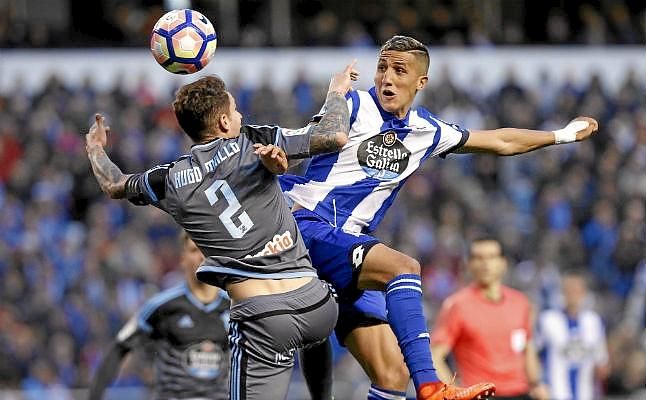 Nueve ausencias en la primera sesión del Dépor tras perder el derbi
