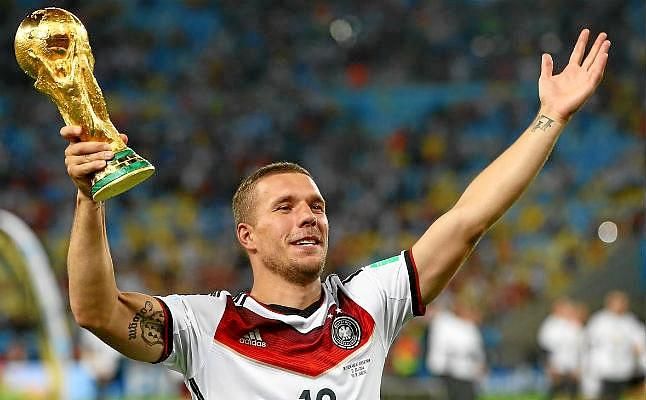 Lukas Podolski se despedirá de la selección alemana este miércoles ante Inglaterra
