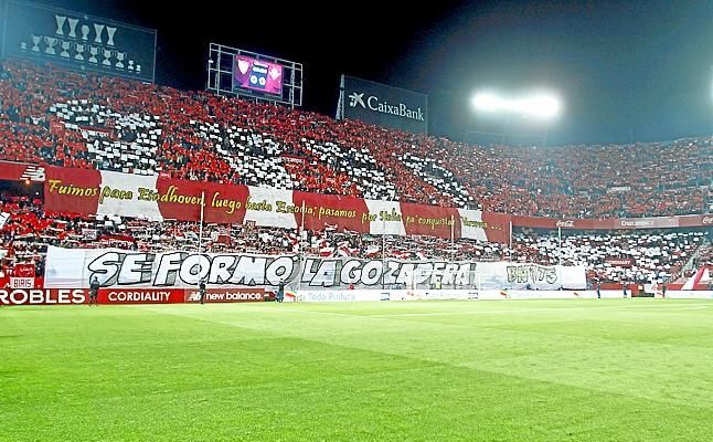 El Sevilla logra rebajar más la propuesta de sanción por insultos corales ante el Málaga