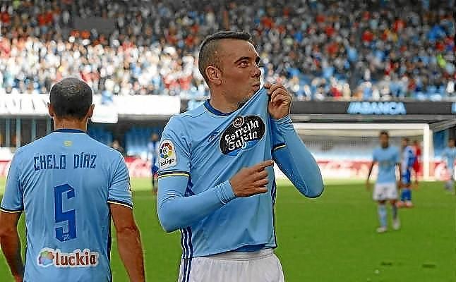 Aspas: "No cambiaría mi celebración del derbi, fue la de siempre"