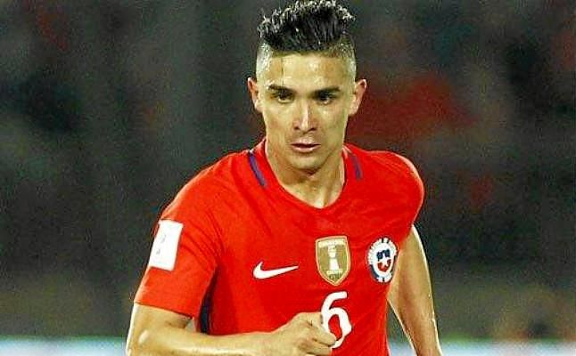 El bético Felipe Gutiérrez no jugó con la selección de Chile