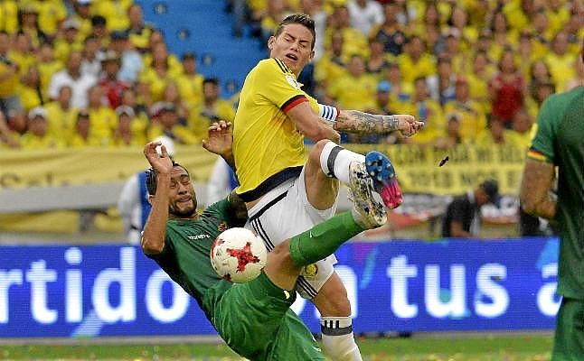 Colombia 1-0 Bolivia: James Rodríguez da el triunfo a Colombia