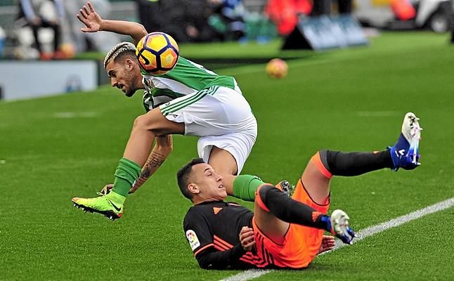 Sólo Neymar recibe más faltas que Ceballos en LaLiga