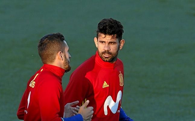 Diego Costa recibe un golpe y se somete a pruebas