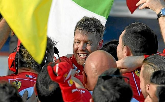 Vettel: "Estamos aquí para luchar"
