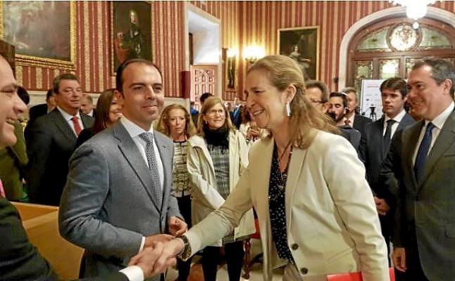La Infanta Elena: "En parte soy bética"