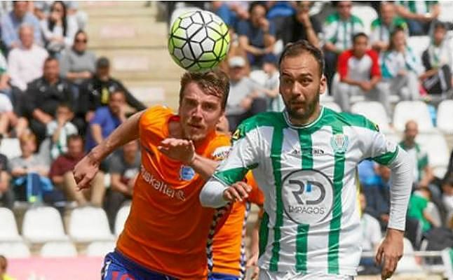El Córdoba recupera a Deivid después de 5 meses lesionado