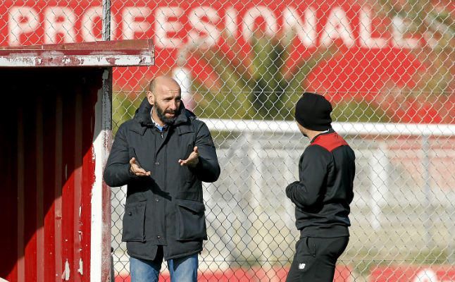 Sampaoli valora la salida de Monchi y la relación con Arias