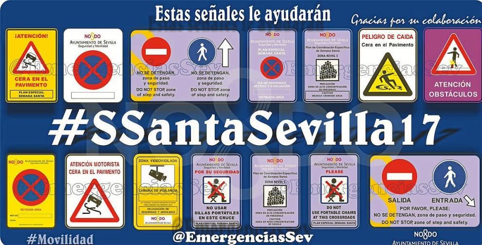 Casi 2000 nuevas señales que debes tener en cuenta en Semana Santa