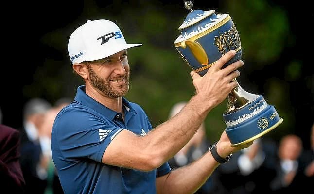 Dustin Johnson se lesiona por una caída en una escalera y es duda para el Masters