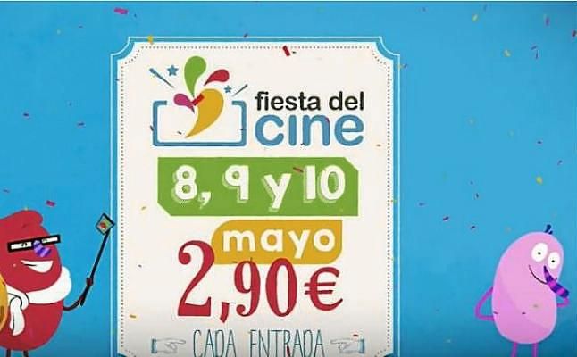 La XII edición de la Fiesta del Cine se celebrará del 8 al 10 de mayo