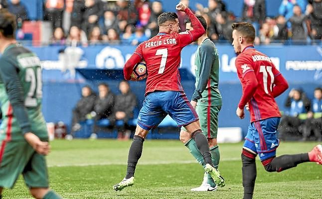 Sergio León, una ganga si desciende Osasuna