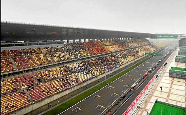 Cancelada por la niebla la segunda sesión de entrenamientos libres en China