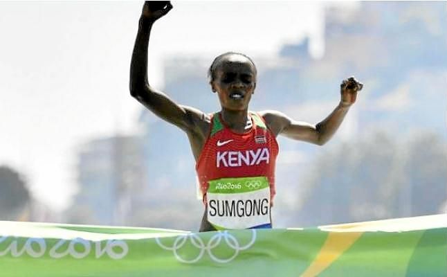 Jemima Sumgong, campeona olímpica en Río, da positivo por dopaje