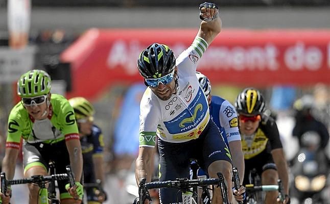 Valverde exhibe su poderío en Arrate con victoria y liderato