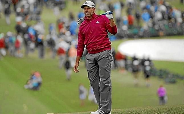 Sergio García cierra en lo alto y Rahm sigue al acecho en Augusta