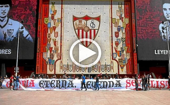 Los Biris preparan un tifo para despedir a Monchi