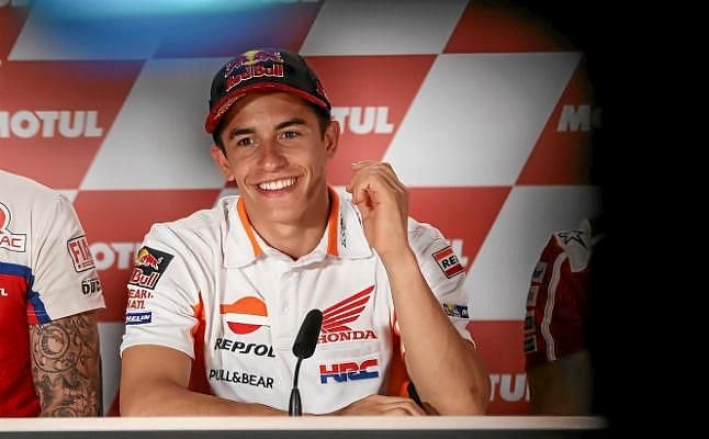 Marc Márquez sobre su relación con Rossi: "Los amigos los tengo en el pueblo"
