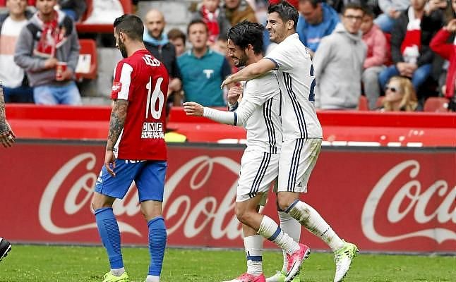 Isco saca del aprieto al Madrid