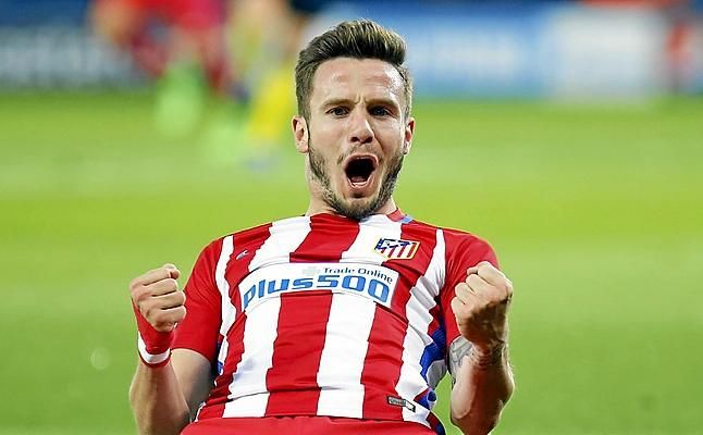 (1-1) Saúl impulsa al Atlético, otra vez entre los cuatro mejores
