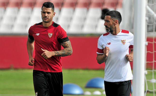 Vitolo sigue trabajo de recuperación y Nasri no se entrena por una migraña