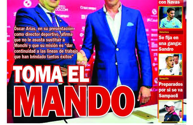La portada de ESTADIO Deportivo de este miércoles