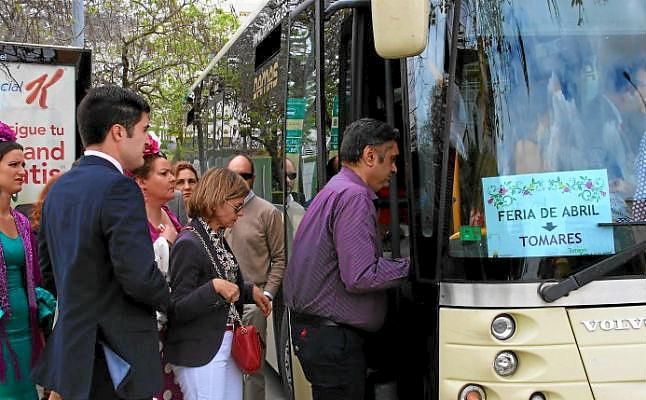 Tomares pone en marcha el autobús especial para la Feria de Sevilla