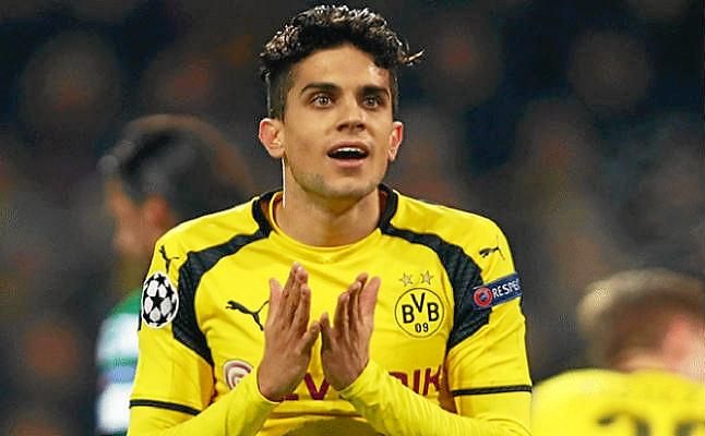 Marc Bartra, "contento con la evolución" de su muñeca derecha