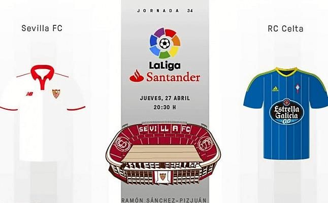 Sevilla FC-Celta: Síguelo en directo