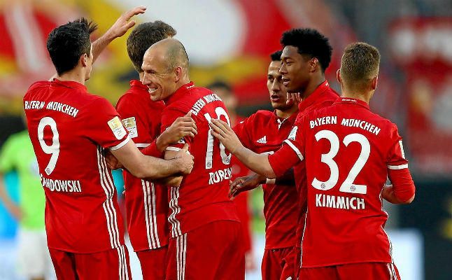 El Bayern, campeón de la Bundesliga por quinto año consecutivo