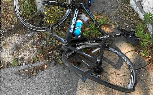 Froome, atropellado por un coche cuando entrenaba cerca de Mónaco