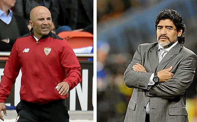 Maradona advierte a Sampaoli: "Argentina no es Europa ni Chile"