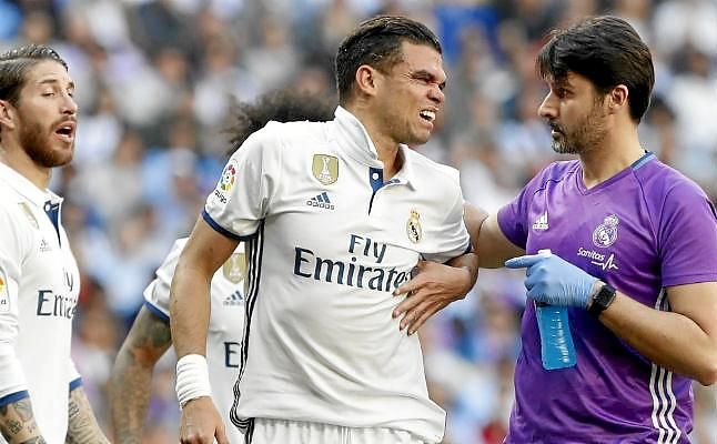 Pepe no llega a tiempo para el Calderón