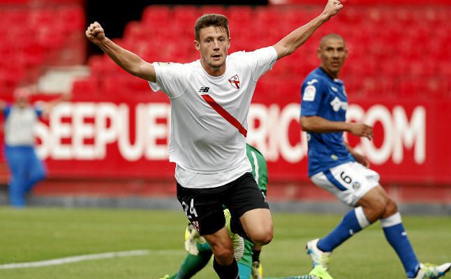 Sevilla At. 2-1 Getafe: Marc Gual sella la permanencia