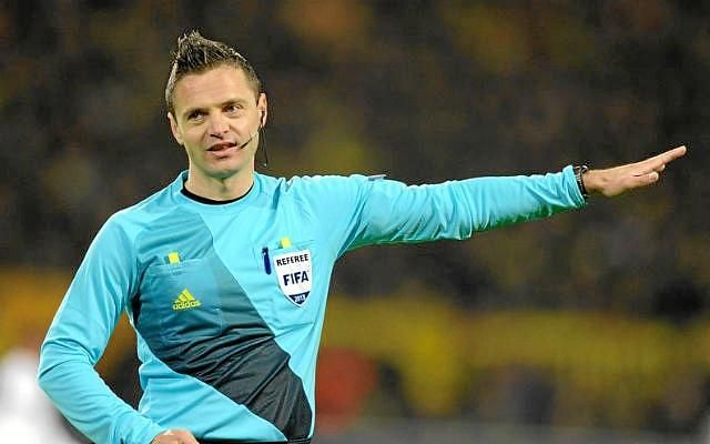 El esloveno Skomina arbitrará la final de la Europa League