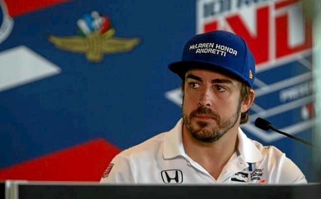 Alonso, cuarto en una sesión marcada por el fuerte viento