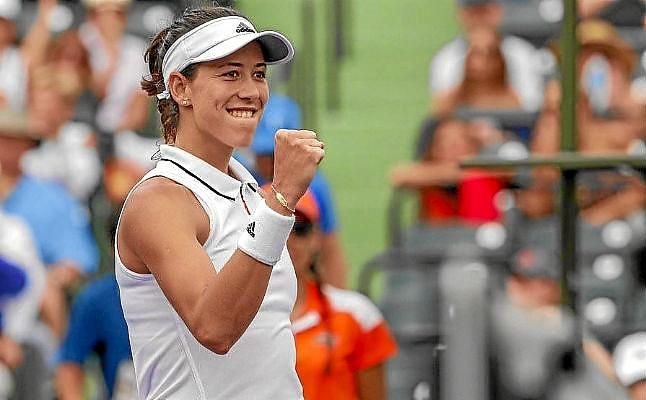 Muguruza vence a Goerges y se medirá con Venus Williams en los cuartos
