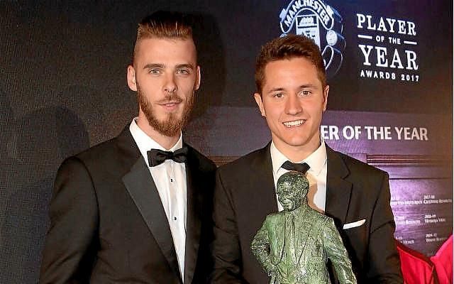 Ander Herrera, 'Jugador del año' para los aficionados del United